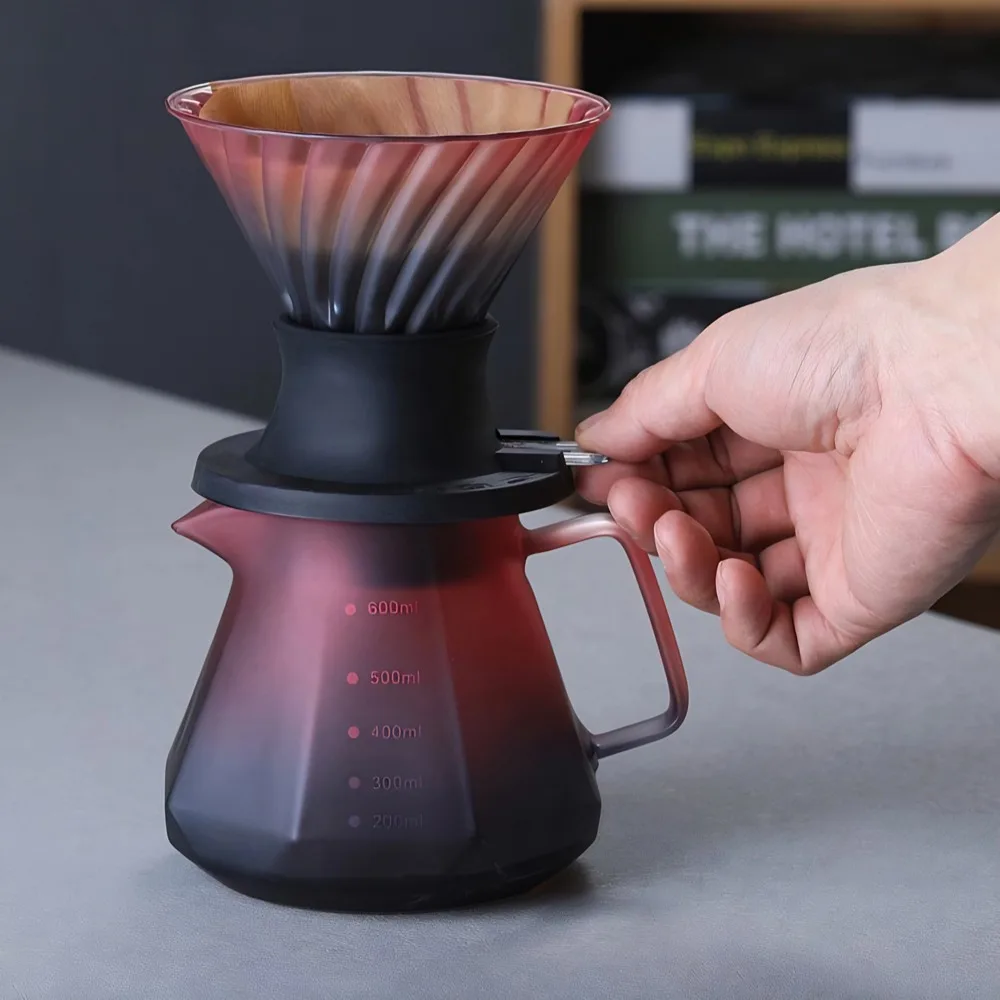 Coffee Equipment Distributor - 2024 New 600ml Immersion Dripper Switch