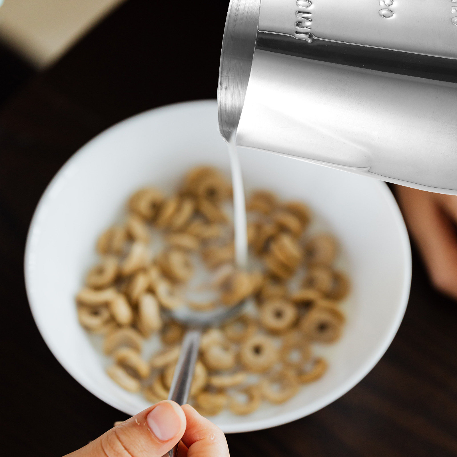 Milk Steaming Pitcher - Stainless Steel Milk Pitcher for Latte