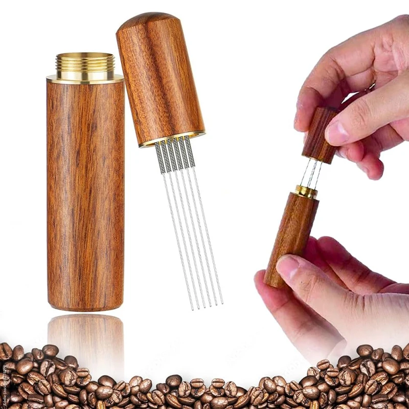 Coffee Equipment Distributor - Coffee Tamper Stainless Steel 5/6 Needles