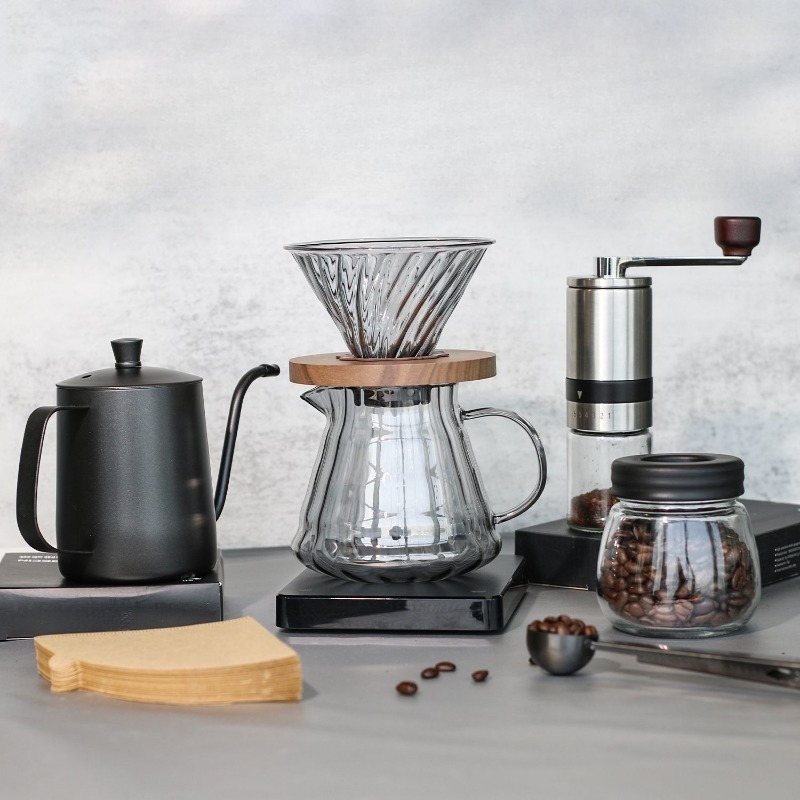 Hand brewed coffee pot set gif – Coffee Equipment Gift Set recenzja i cena