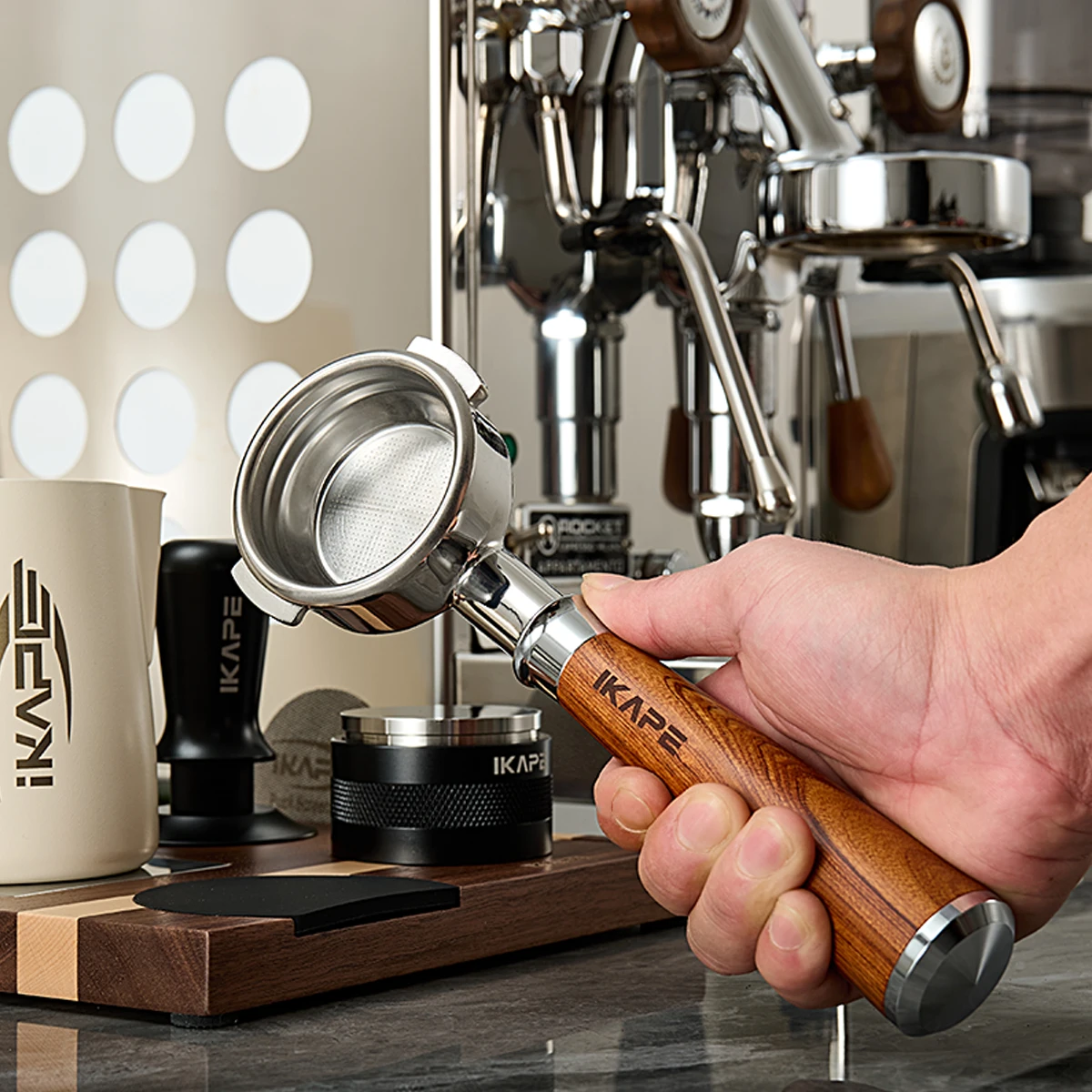 IKAPE Bottomless Portafilter f – Portafilter 58Mm recenzja i cena