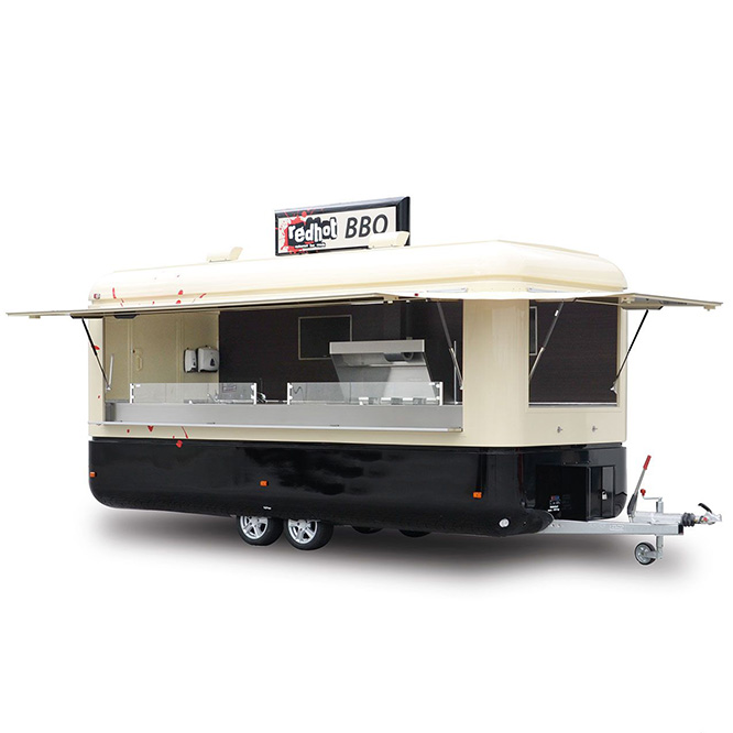 BBQ Concession Trailer Fully E – Coffee Equipment For Coffee Shop recenzja i cena