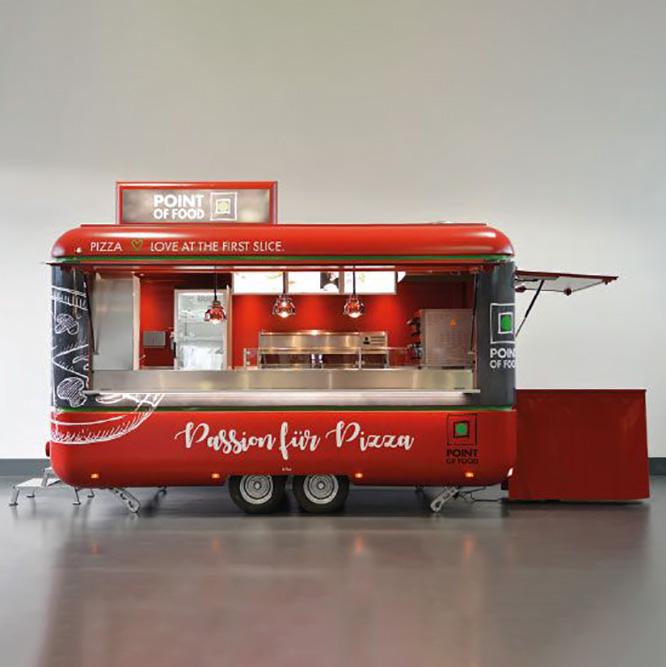 BBQ Concession Trailer Fully E – Coffee Equipment For Coffee Shop recenzja i cena