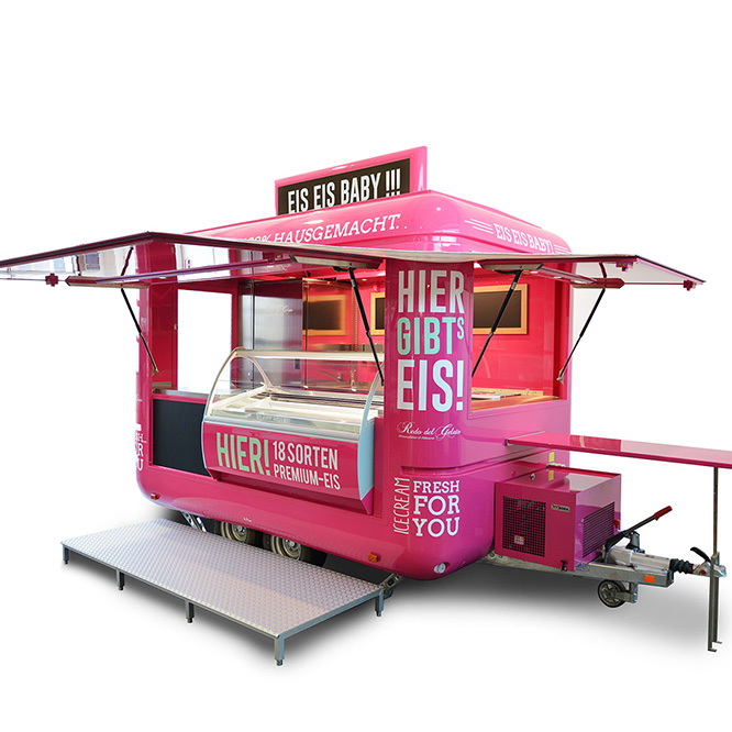 BBQ Concession Trailer Fully E – Coffee Equipment For Coffee Shop recenzja i cena