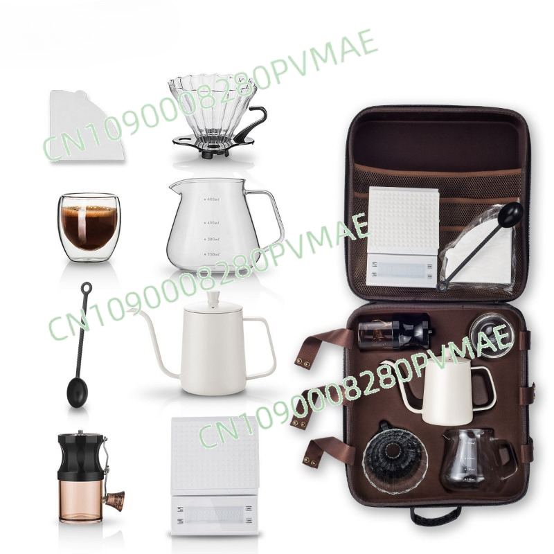 Hand pour-over coffee set outd – Coffee Equipment Gift Set recenzja i cena