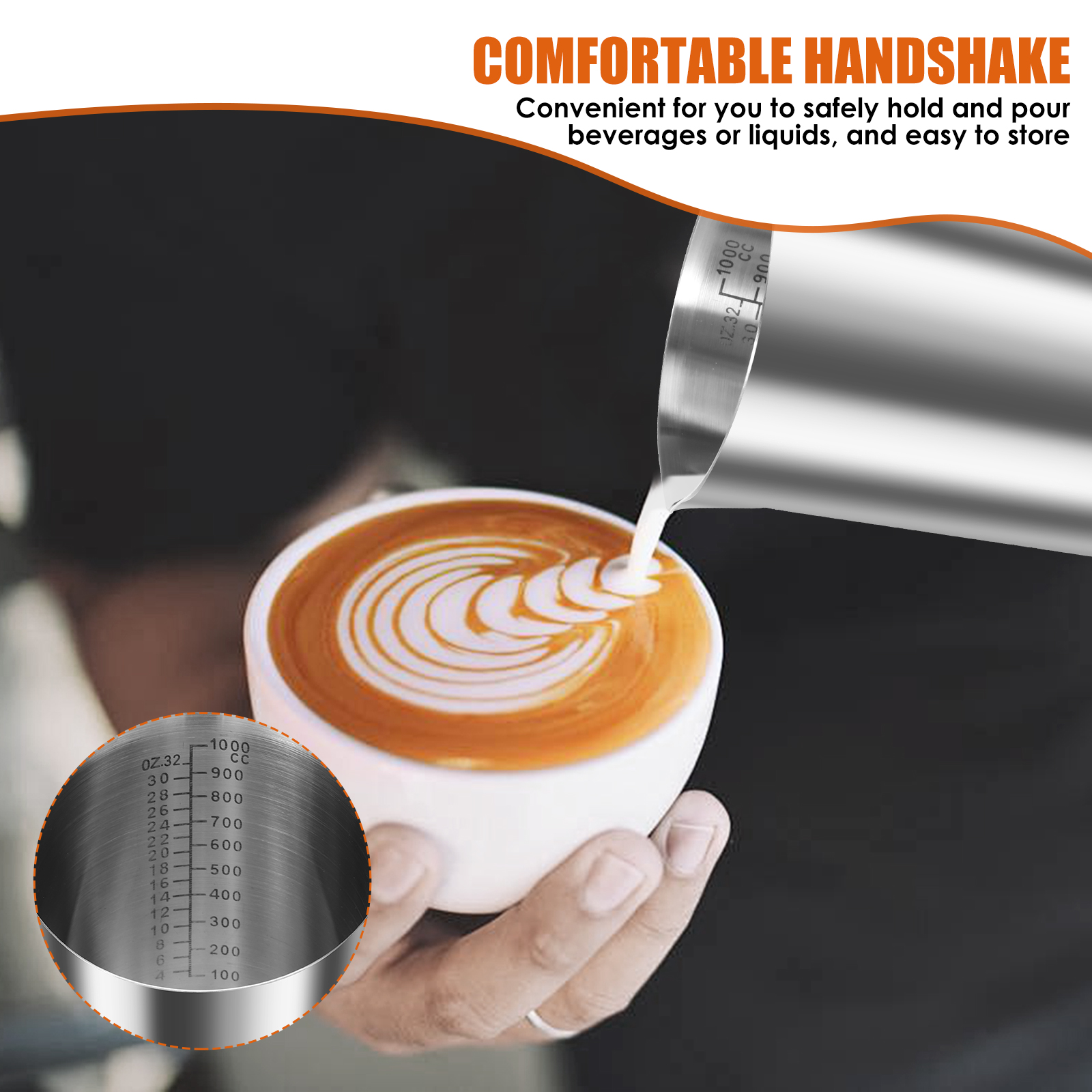500/1000ML Stainless Steel Mil – Milk Steaming Pitcher recenzja i cena