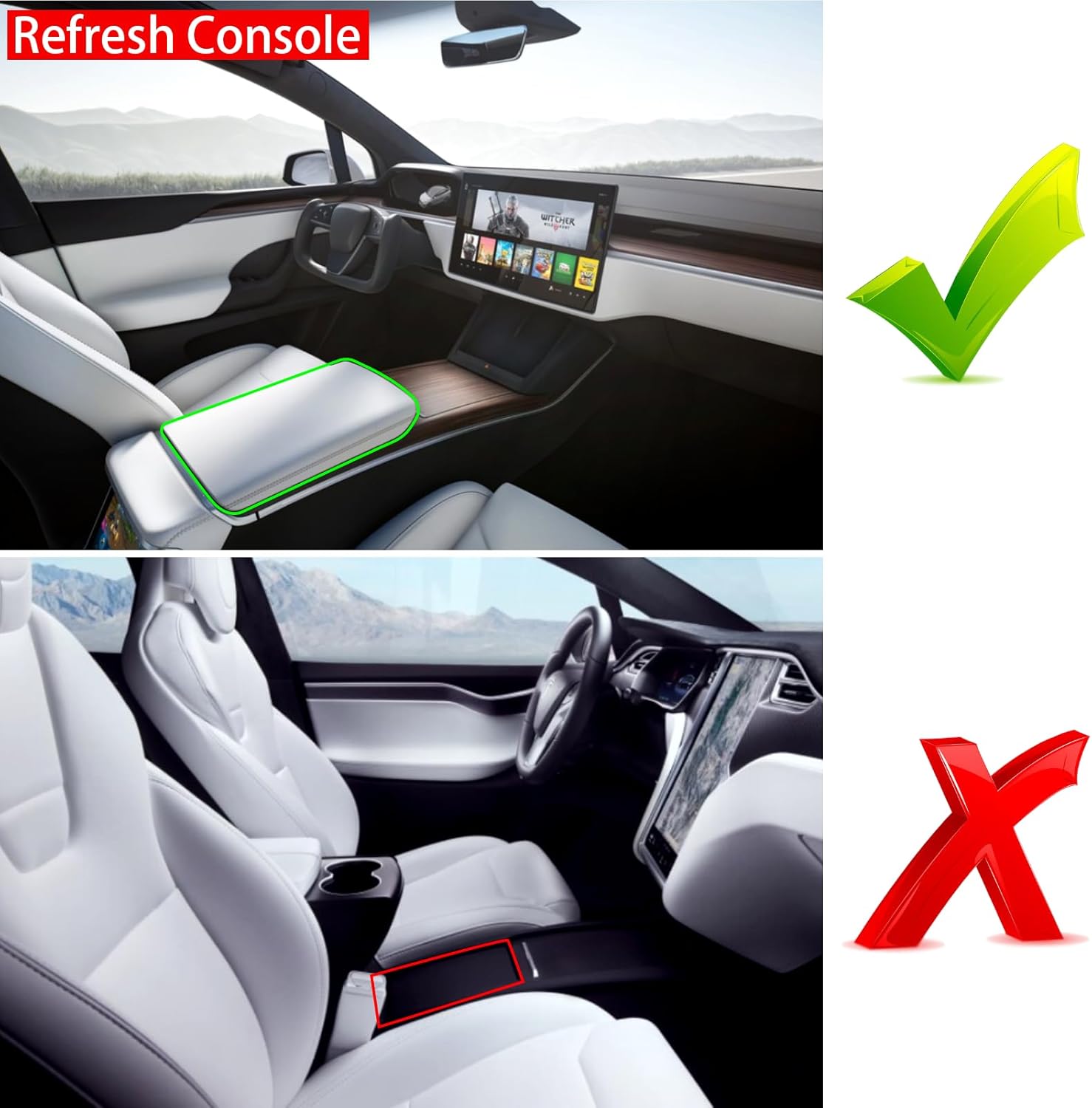 For Tesla Model S Model X Plai – Coffee X recenzja i cena