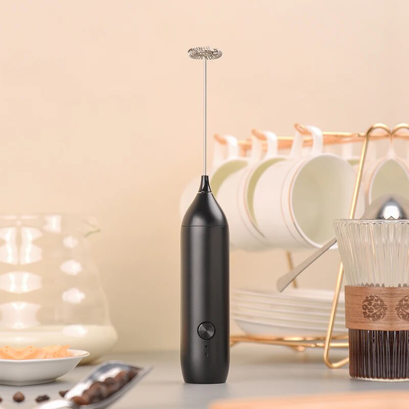 Electric Milk Frother Coffee F – Milk Steaming Pitcher recenzja i cena