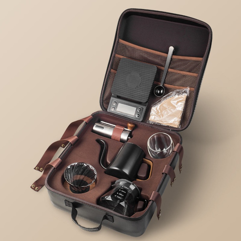 Hand brewed coffee set Outdoor – Coffee Equipment Gift Set recenzja i cena