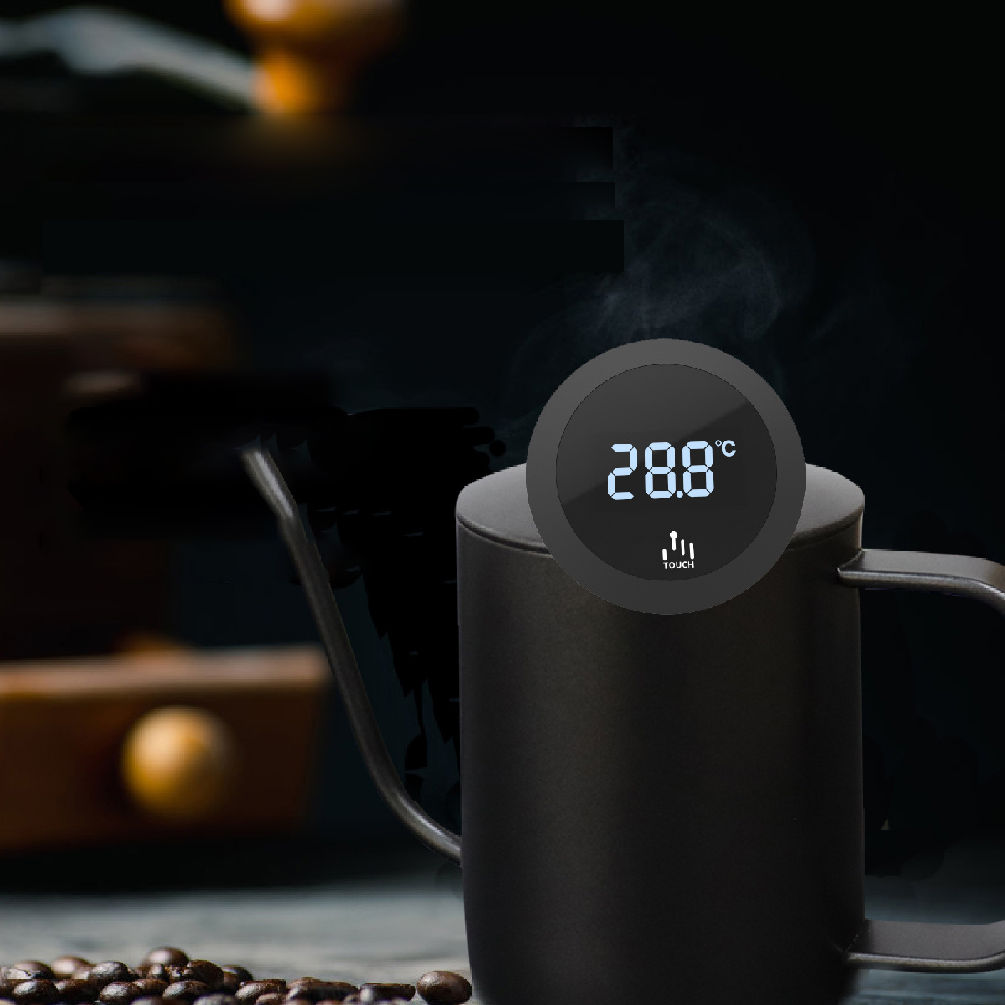 0 to100℃ Touch screen Dial The – Milk Steaming Pitcher recenzja i cena
