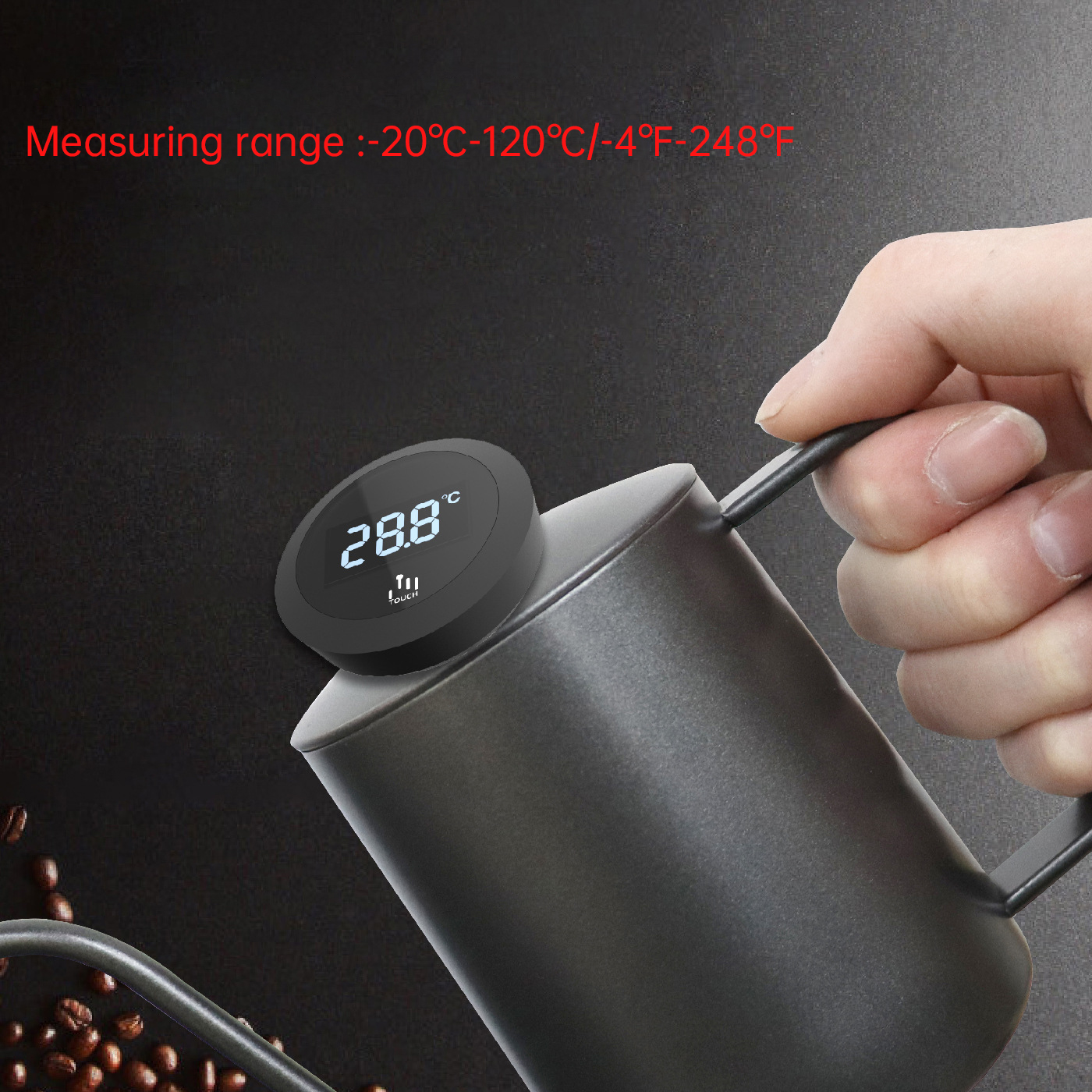0 to100℃ Touch screen Dial The – Milk Steaming Pitcher recenzja i cena