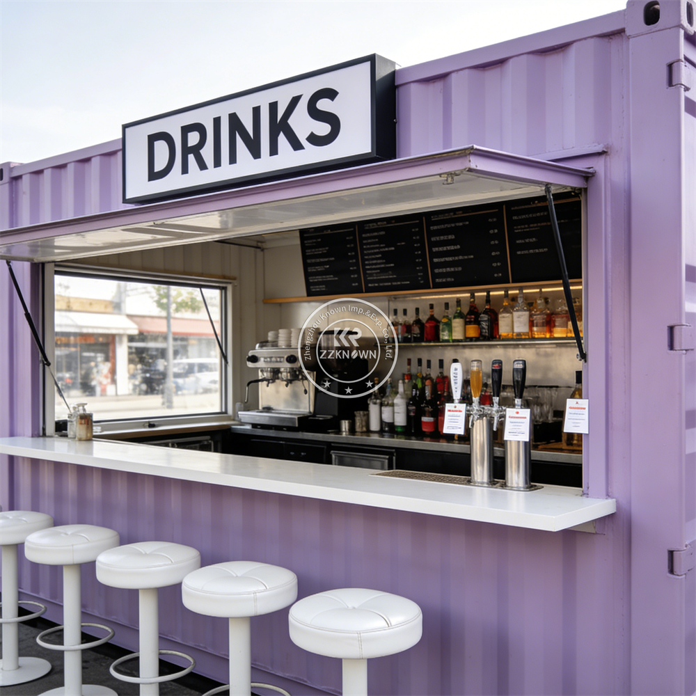 Modular Portable Container Bar – Coffee Equipment For Coffee Shop recenzja i cena