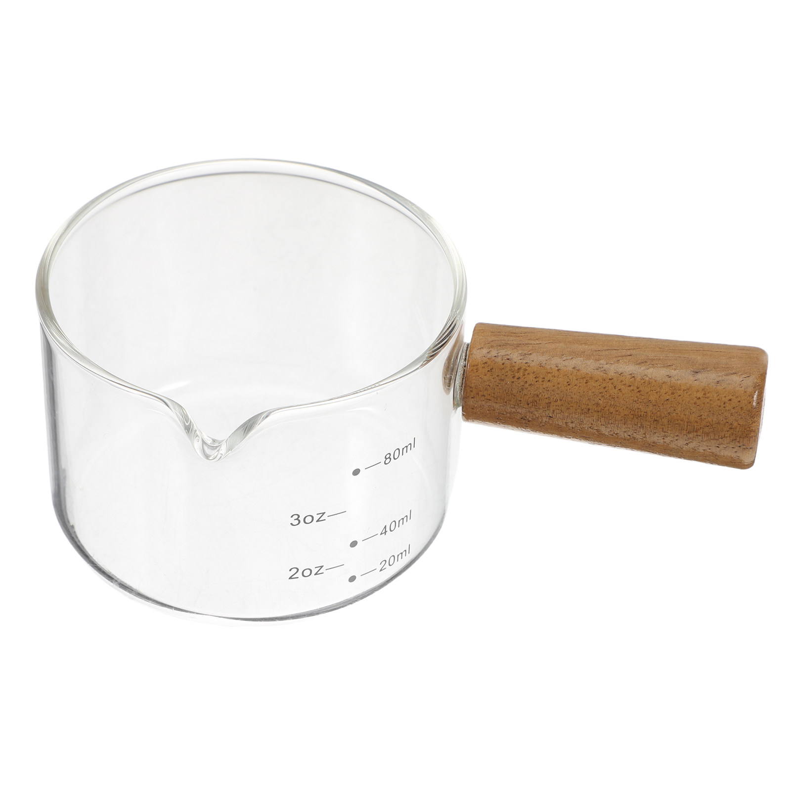Mini Glass Milk Pitcher Wooden – Milk Steaming Pitcher recenzja i cena