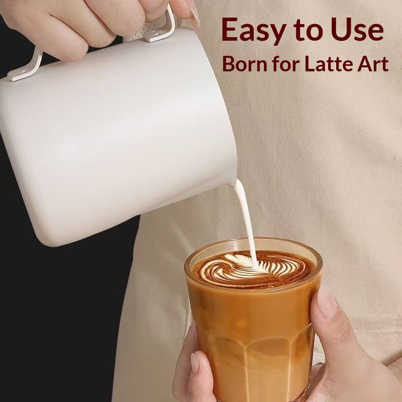 Coffee Milk Frothing Pitcher J – Milk Steaming Pitcher recenzja i cena