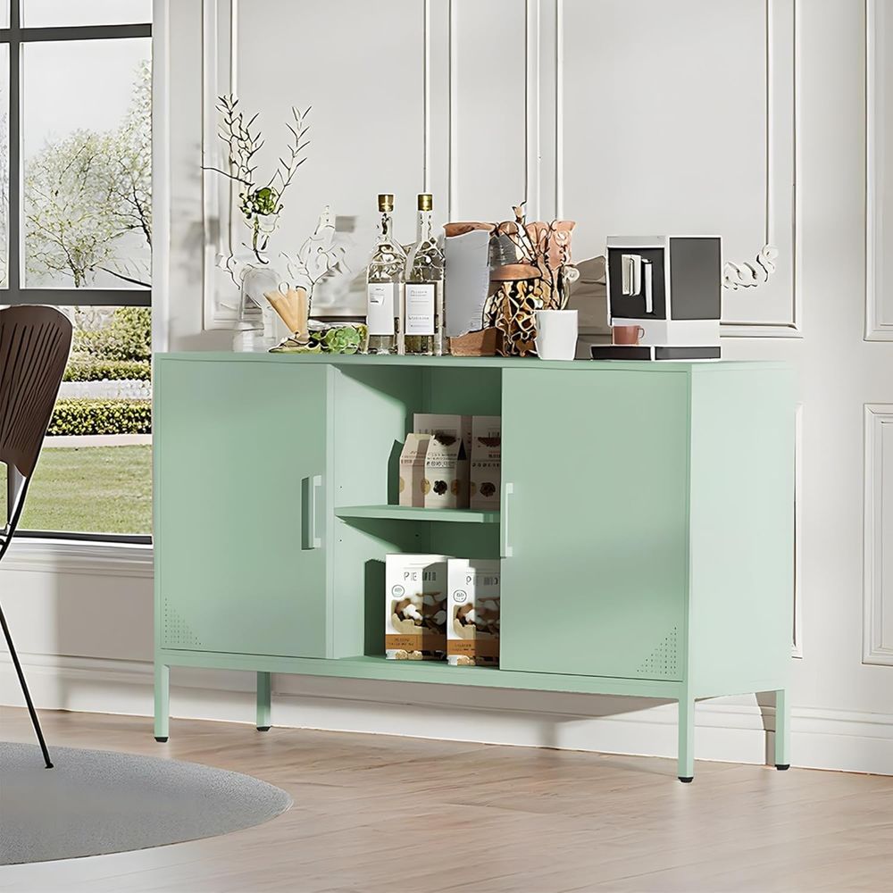 Green 65 Inch TV Stand with St – Coffee X recenzja i cena