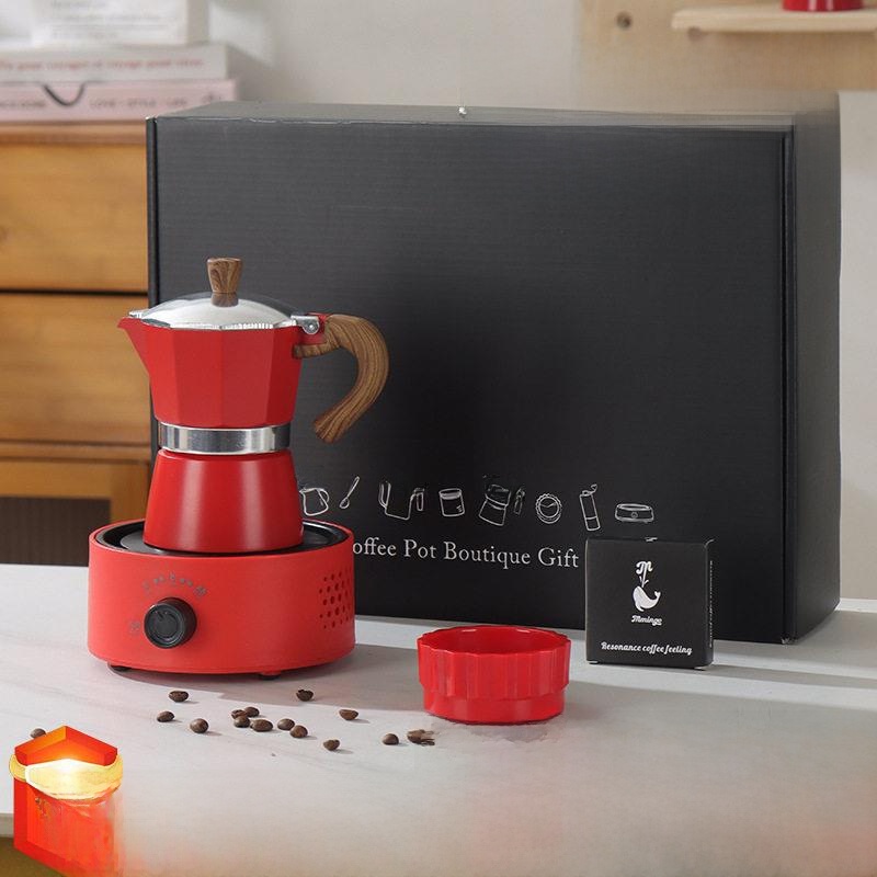 Moka Pot Coffee Maker Handbrew – Coffee Equipment Gift Set recenzja i cena