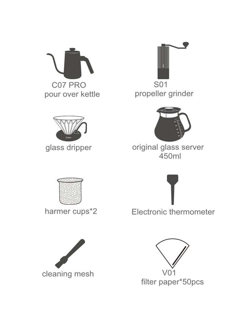 2026unique ZeroHero Coffee Sho – Coffee Equipment Gift Set recenzja i cena