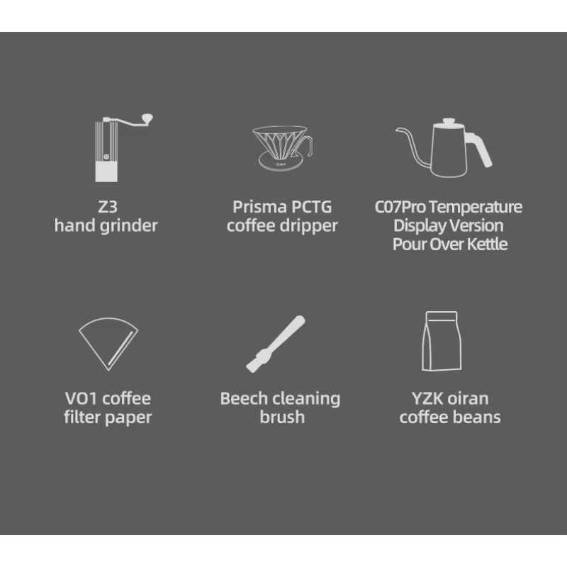 Luxury Coffee Shop Brewing Cof – Coffee Equipment Gift Set recenzja i cena