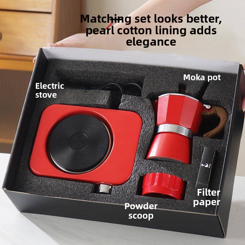 Moka Pot Coffee Maker Handbrew – Coffee Equipment Gift Set recenzja i cena