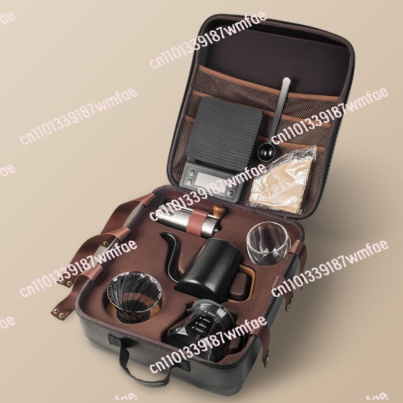 Hand brewed coffee set, outdoo – Coffee Equipment Gift Set recenzja i cena